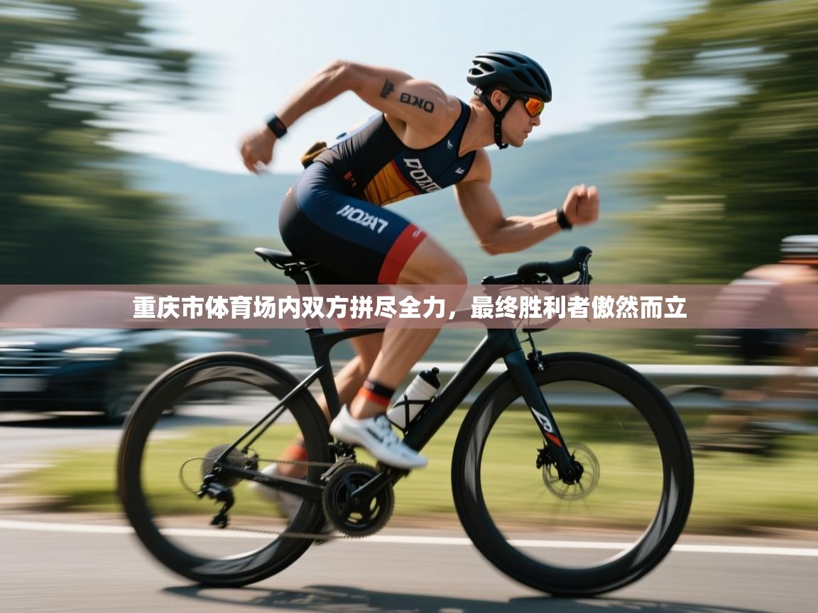 重庆市体育场内双方拼尽全力，最终胜利者傲然而立